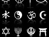 Variety of religious symbols