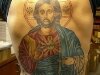 Large religious back tattoo