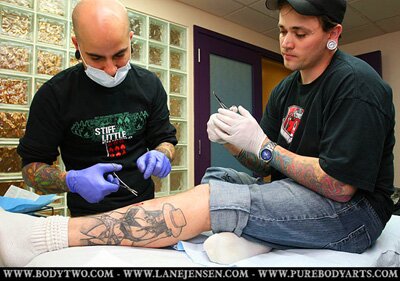 Silicone Implants For A Tattoo