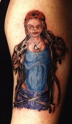 bad lara croft tattoo