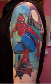 spiderman-tattoo